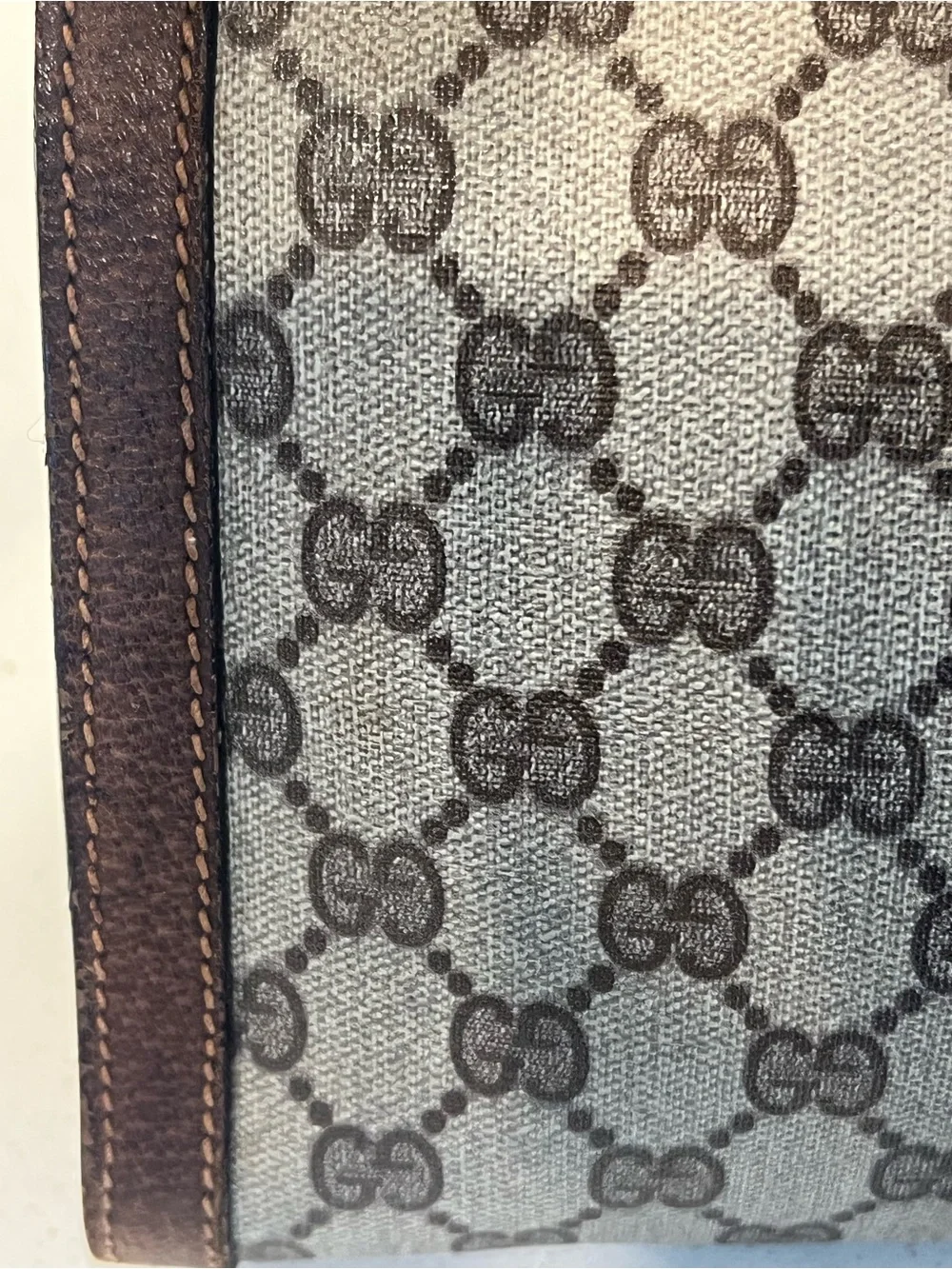 Vintage Gucci GG Supreme Web Clutch/Pouch